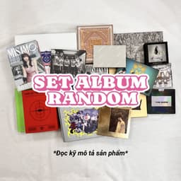 Set album random (được chọn nhóm: BTS, BlackPink, Txt, Seventeen, ...) (đọc kĩ mô tả sản phẩm) 1