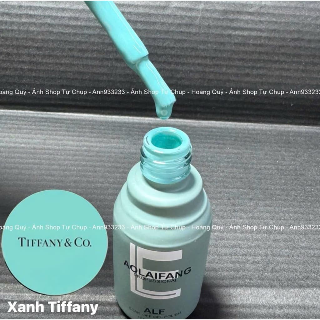 Sơn gel màu Xanh Tiffany cao cấp - Màu Hót - Hoangquy.233