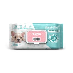 Khăn Ướt Kháng Khuẩn Cho Chó AbsorbPlus Pet Wipes , Khăn Lau Mặt , Cơ Thể Thú Cưng - 1 Túi 80 Miếng 2