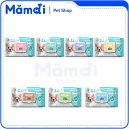 Khăn Ướt Kháng Khuẩn Cho Chó AbsorbPlus Pet Wipes , Khăn Lau Mặt , Cơ Thể Thú Cưng - 1 Túi 80 Miếng 1