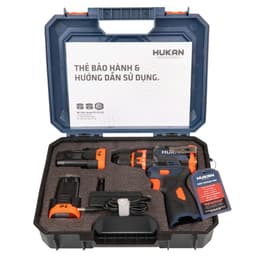Máy khoan pin HUKAN G1-CDDL1603, G1-XC3 45Nm và G1-XC5 50Nm, 3 chức năng, Đầu 10mm, Không chổi than 7