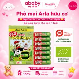 [BẢN CAO CẤP DATE 12/2026] Phô Mai Arla Organic Hữu Cơ 12 Thanh/Hộp 1