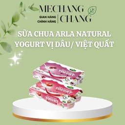 [GIÁ CỰC TỐT] Sữa chua Arla đủ vị tự nhiên, xoài, cherry, dâu cho bé từ 1y+ 5
