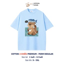(Có áo người lớn) Áo phông bé trai, bé gái DOG SUMMER, áo thun cho bé form rộng, áo trẻ em nam mùa hè  ISEE VN 6