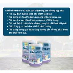 Sữa AlfaCore Dinh dưỡng nhập khẩu từ Hà Lan, giúp trẻ phát triển toàn diện, khỏe mạnh và thông minh cho trẻ từ 1-10 tuổi 3