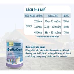 Sữa AlfaCore Dinh dưỡng nhập khẩu từ Hà Lan, giúp trẻ phát triển toàn diện, khỏe mạnh và thông minh cho trẻ từ 1-10 tuổi 5
