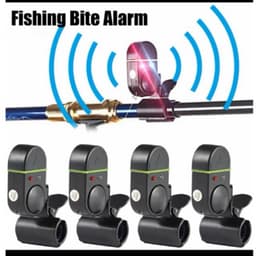 Chuông Báo Cá Điện Tử Đèn LED Có Còi,  Cảm Biến Độ Nhạy Cao Báo Động Cá Cắn Câu Fishing 1