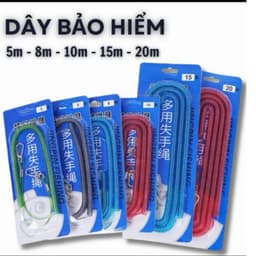 Dây Bảo Hiểm Cần Câu Tay dạng lò xo , Có size 5m 8m 10m 15m 20m , giúp giữ cần tránh bị kéo mất .Fishing 1