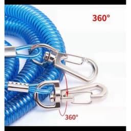 Dây Bảo Hiểm Cần Câu Tay dạng lò xo , Có size 5m 8m 10m 15m 20m , giúp giữ cần tránh bị kéo mất .Fishing 3