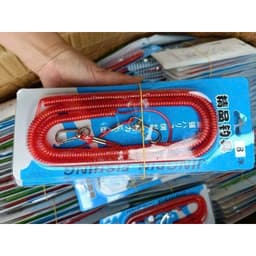 Dây Bảo Hiểm Cần Câu Tay dạng lò xo , Có size 5m 8m 10m 15m 20m , giúp giữ cần tránh bị kéo mất .Fishing 5