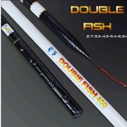 (Siêu Rẻ) Cần Câu Tay Dcublu Fish Cá Trắng 3h Thu Ngọn 65cm (Tặng kèm Ngọn và 1Trục Câu Cùng Size Cần) Fishing 1
