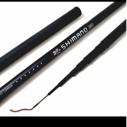 (Siêu Rẻ) Cần Câu Tay Shimano(Cần Da) Chuyên Câu Rô/Trê/Phi. Tặng Kèm Phao Lưỡi Chì Tóm Sẵn Fishing 6