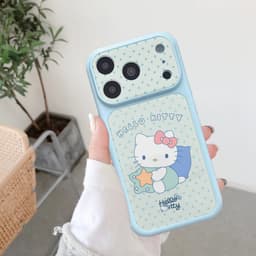 Ốp lưng iphone kiểu dáng khung camera lớn Kitty Ôm Sao 11/12/13/14/15/16/17/pro/plus/promax - Awifi Case Z6-5 2