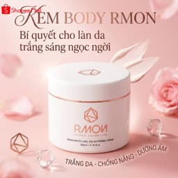 (Công ty) Kem Dưỡng Trắng Da Body Rmon Hàn Quốc Hộp 200mL| Cherry Beauty 2