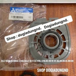 Mặt bích khóa lồng động cơ quạt MITSUBISHI đời cũ 16-18 inch 3