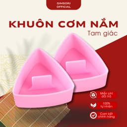 Khuôn Cơm Nắm Onigiri Tam Giác – Khuôn Cơm Onigiri Tiện Lợi, Chất Lượng Cao, Dễ Dàng Làm Cơm Nắm Như Nhật Bản 1
