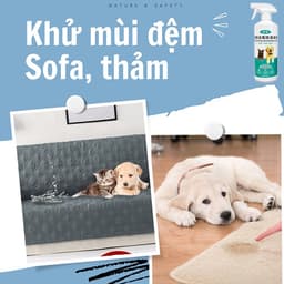 Chai Xịt Khử Mùi Chó Mèo PET SPRAY 500ml – Đánh Bay Mùi Hôi, Loại Bỏ Ve Rận 8