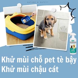 Chai Xịt Khử Mùi Chó Mèo PET SPRAY 500ml – Đánh Bay Mùi Hôi, Loại Bỏ Ve Rận 9
