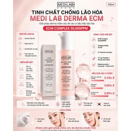 Tinh Chất Chống Lão Hóa Ma Trận Ngoại Bào ECM MEDI LAB DERMA DayCell 100ml - Hỗ Trợ Tăng Đàn Hồi Da, Dưỡng Trắng 2