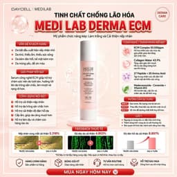Tinh Chất Chống Lão Hóa Ma Trận Ngoại Bào ECM MEDI LAB DERMA DayCell 100ml - Hỗ Trợ Tăng Đàn Hồi Da, Dưỡng Trắng 1