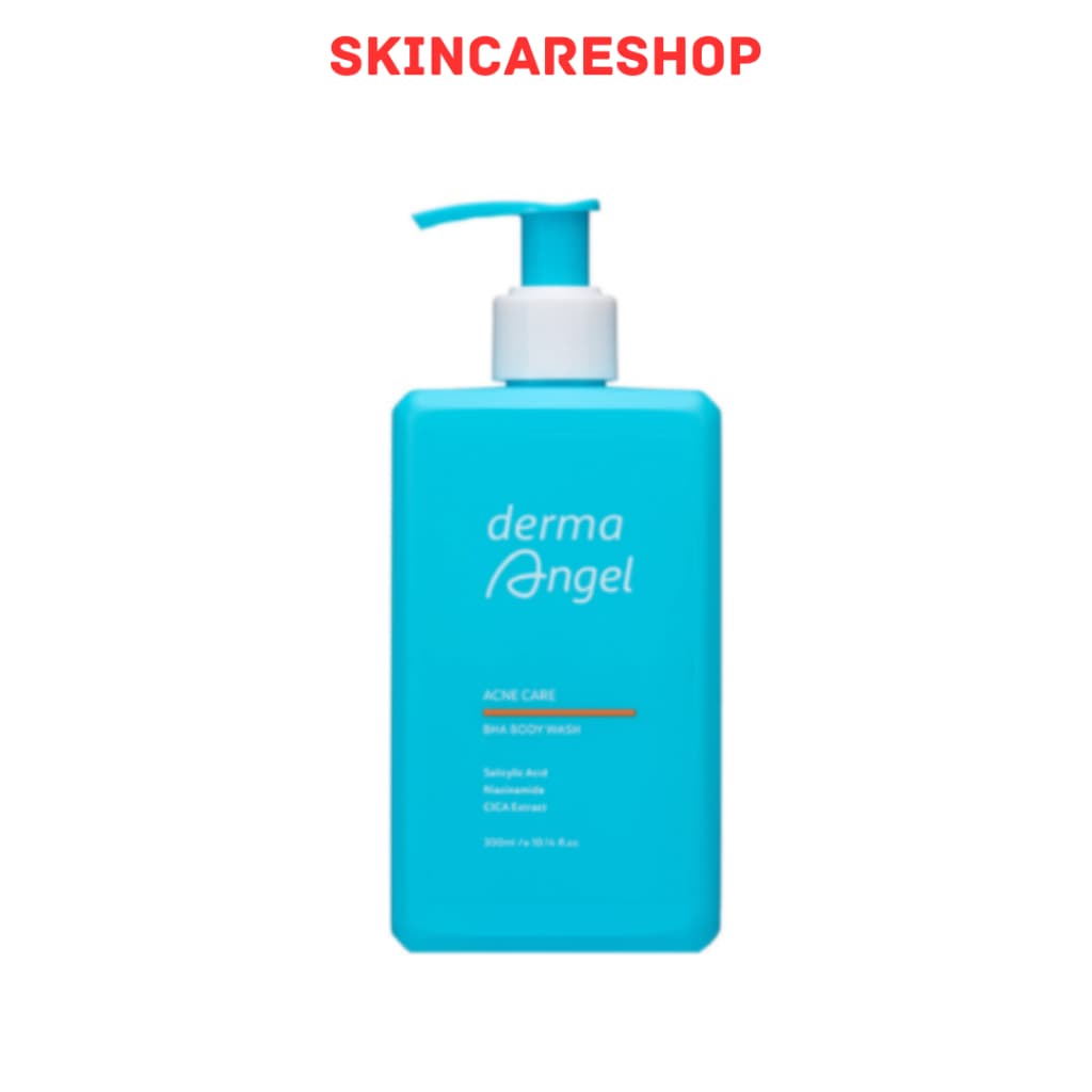 Sữa Tắm BHA Giảm Mụn Derma Angel Acne Care BHA Body Wash 300ml