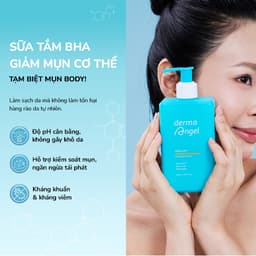 Sữa Tắm BHA Giảm Mụn Derma Angel Acne Care BHA Body Wash 300ml 2