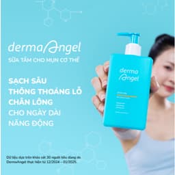 Sữa Tắm BHA Giảm Mụn Derma Angel Acne Care BHA Body Wash 300ml 3