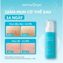 Xịt Dưỡng Da Toàn Thân Giảm Mụn Derma Angel Acne Care BHA Body Spray 100ml 3
