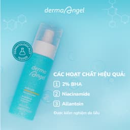 Xịt Dưỡng Da Toàn Thân Giảm Mụn Derma Angel Acne Care BHA Body Spray 100ml 2