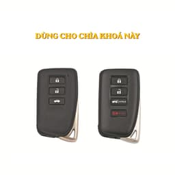 Ốp Chìa Khóa Xe Lexus Smartkey Màu Ombre TPU Dành Cho NX200, RX200t, ES200, ES250, ES300h, IS300 KeyChill 2