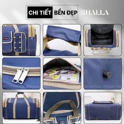 Túi trống du lịch 2 cái trung - đại siêu sang M.e.n 8