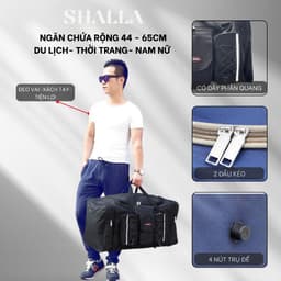 Túi trống du lịch 2 cái trung - đại siêu sang M.e.n 7