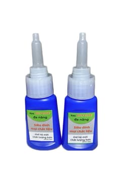 Combo 2 lọ keo OILY GLUE dán sắt gỗ gốm dày dép cao su 5