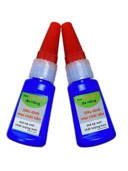 Combo 2 lọ keo OILY GLUE dán sắt gỗ gốm dày dép cao su 6