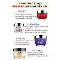 Kem Dưỡng Olay Sáng Da Chống Lão Hoá Ngày Đêm Olay Luminous & Olay Regenerist Perfecting Cream 50g 3
