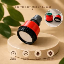Đầu Sen Tắm Tăng Áp 1000 Lỗ Phun Tia Siêu Mịn Tiết Kiệm Nước . hastag.tv 8