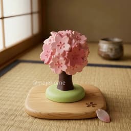 Tượng mèo zakka mini decor. Tượng mèo trang trí góc matcha bàn làm việc kệ sách phong cách nhật bản - Majehome 5