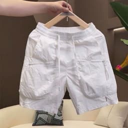 Quần short công sở nam thời trang mùa hè 2026 quần dài vừa rộng rãi, nhanh khô 5