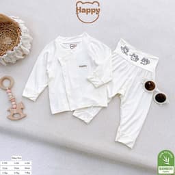 Áo Dài Tay Giữ Nhiệt Cho Bé Happykids Mềm mại, thoải mái cho bé../., 3