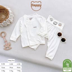Áo Dài Tay Giữ Nhiệt Cho Bé Happykids Mềm mại, thoải mái cho bé../., 2