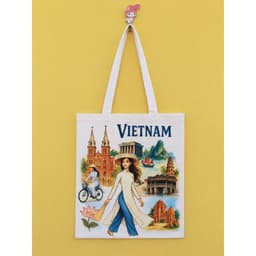 TỔNG HỢP CÁC MẪU Túi vải canvas có khóa kỷ niệm Hà Nội-Sài Gòn-Hội An-Văn Hóa Nghệ Thuật Việt-Món Ăn-Áo Dài quà lưu niệm 3