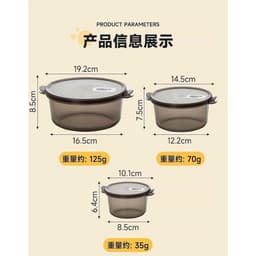 SET 3 HỘP ĐỰNG THỰC PHẨM NẮP GÀI KÍN – BẢO QUẢN TƯƠI NGON, GỌN GÀNG MỌI GIAN BẾP! 6