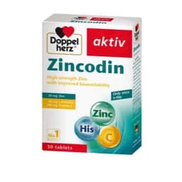 Zincodin Doppelherz - Hộp 30 viên -Viên uống bổ sung kẽm, Hỗ trợ duy trì và cải thiện sức khỏe< BUNBUN SHOP 20 3