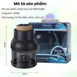 Nước Hoa Ô Tô Cao Cấp Xiang Meng Hương Thơm Tự Nhiên Khử Mùi Chống Say Xe 9