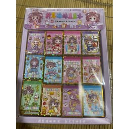 Hộp 48 quyển sổ dán sticker mini hình cô gái khác nhau 8