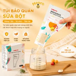 Túi đựng sữa bột Misuta, hộp 30 túi 7