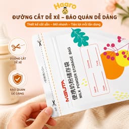 Túi đựng sữa bột Misuta, hộp 30 túi 5