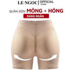 Quần Độn Mông Và Hông Dáng Ngắn Mút 1cm May Liền Quần Không Lo Lộ Viền Lê Ngọc 494 1