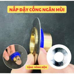 Nắp cống ngăn mùi thông minh. Nắp Chặn Cống Thoát Nước Sàn Nhà Tắm Chống Côn Trùng Chống Mùi Hôi Tiện Dụng 2