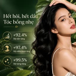 Xà Phòng Gội Đầu Thảo Mộc Hà Thủ Ô Donan Giảm Gãy Dụng, Sạch Gàu Hết Ngứa, Mọc Tóc Nhanh 7